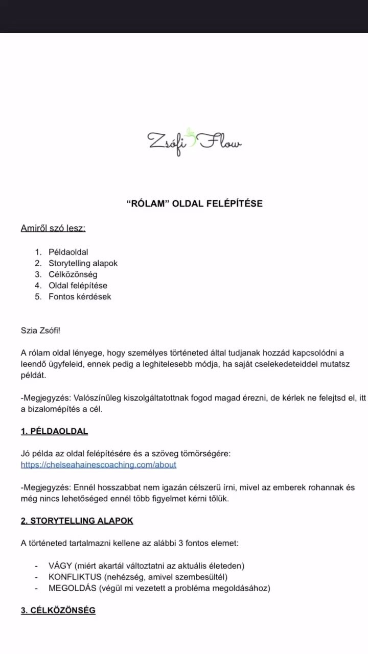 VIP oktatóanyag Zsófinak 😊