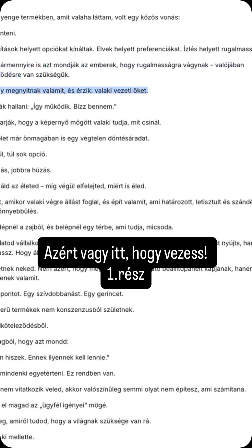 2/2 rész/ A szöveg ettől az ismeretlen úriembertől származik. Kövessétek, megéri!

Honlap: substack.