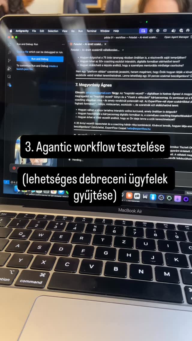Először életemben ijedtem meg attól, amire az AI képes.

Amikor megismerkedtem az Agentic Workflow-v