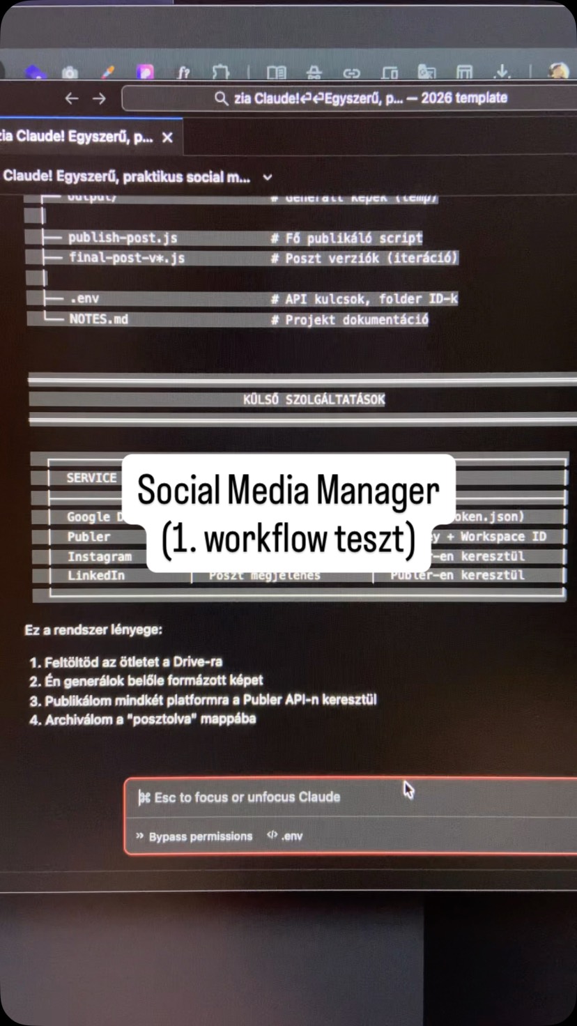 Kíváncsiságból létrehoztam VS Code-ban egy AI-alapú, agentic workflow-t.

 A cél egyszerű volt: megn